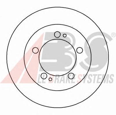 Tarcza hamulcowa tylna Mitsubishi Eclipse 1 D22A, D27A