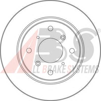 Tarcza hamulcowa tylna 92114300 Textar