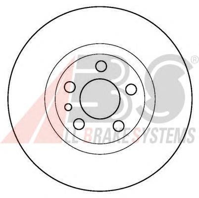 Tarcza hamulcowa przednia ABS 16288 cena, od 48,11 USD