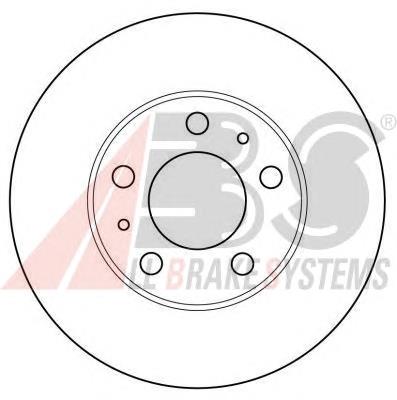 16291 ABS Tarcza hamulcowa przednia