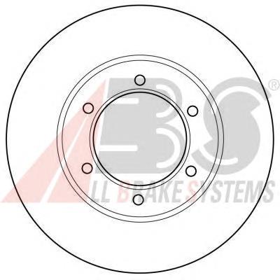 Tarcza hamulcowa przednia 4351235270 Toyota