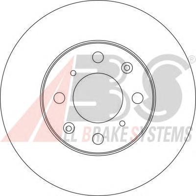 Tarcza hamulcowa przednia ABS 16117 cena, od 36,10 USD