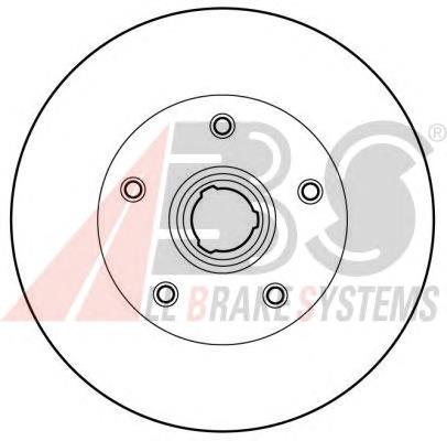 Tarcza hamulcowa tylna 357615301B VAG