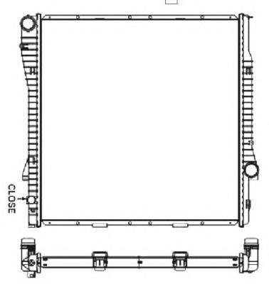 Chłodnica silnika BMW 17117544669 cena, od 151,53 USD