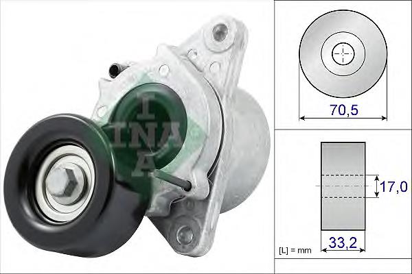 Napinacz paska napędowego Nissan/Infiniti 119555X00C
