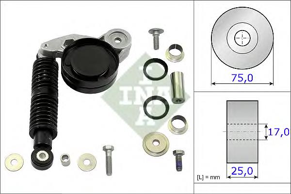Napinacz paska napędowego INA 533011810 cena, od 72,55 USD