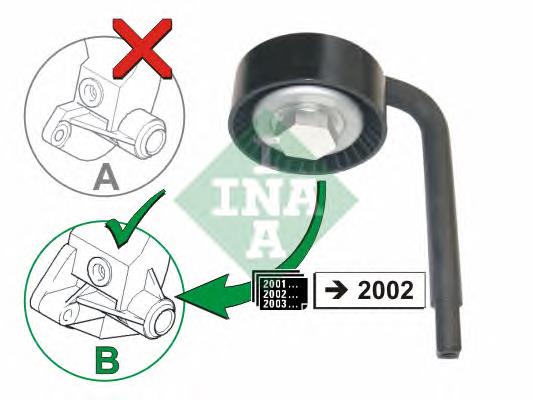 531079010 INA Rolka napinacza paska napędowego