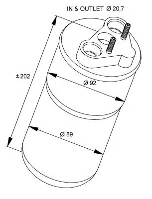 33318 NRF Osuszacz klimatyzacji
