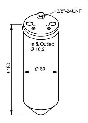 Osuszacz klimatyzacji NRF 33319