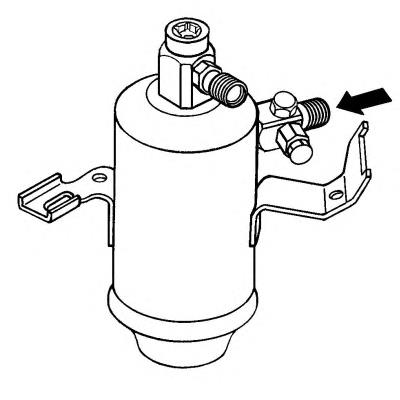 A1248300283 Mercedes osuszacz klimatyzacji