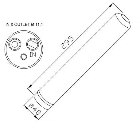 A9068350047 Mercedes Osuszacz klimatyzacji