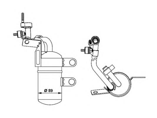 Osuszacz klimatyzacji NRF 33290