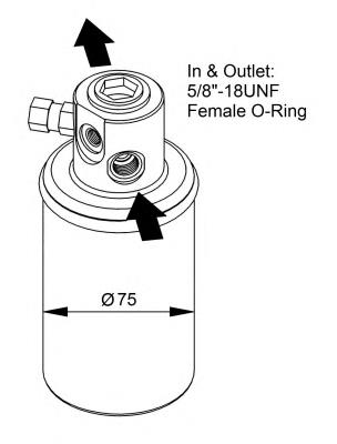 Osuszacz klimatyzacji NRF 33231