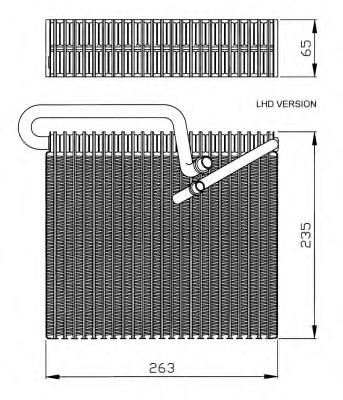 5508P81 Polcar Parownik klimatyzacji