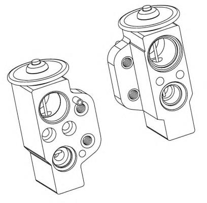 Zawór termostatyczny klimatyzacji VAG 6Q0820679G