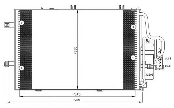 Chłodnica klimatyzacji NRF 35530 cena, od 120,80 USD