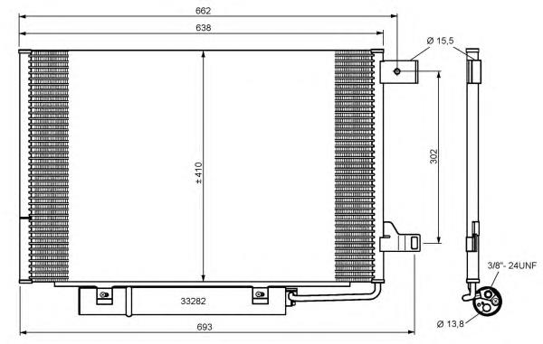 AC370000S Mahle Original Chłodnica klimatyzacji