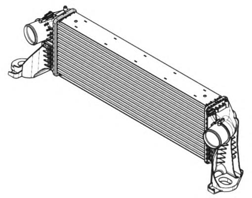 30342 NRF Chłodnica intercoolera