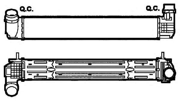 144968999R Renault (RVI) Chłodnica intercoolera