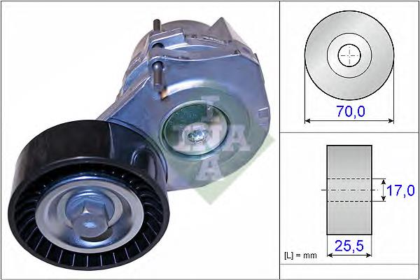 Napinacz paska napędowego Febi 102183 cena, od 25,86 USD