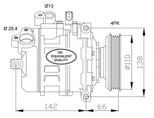 ACP102000S Mahle Original Sprężarka klimatyzacji