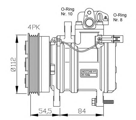 Sprężarka klimatyzacji Hyundai/Kia 9770107110 cena, od 283,26 USD
