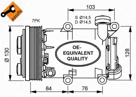 ACP1329000S Mahle Original Sprężarka klimatyzacji