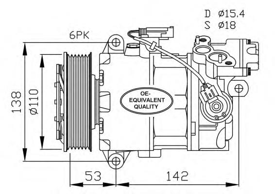 6452691538008 BMW sprężarka klimatyzacji