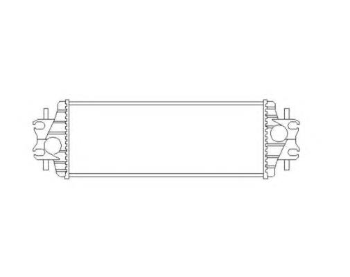 Chłodnica intercoolera Opel Vivaro (J7)