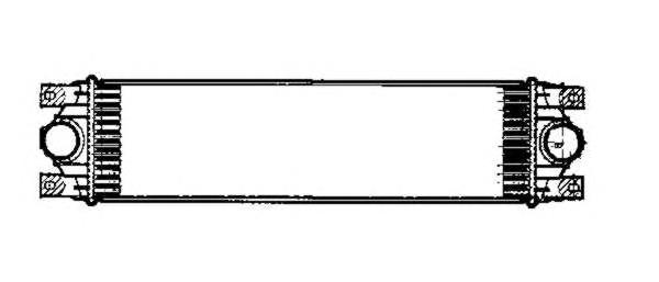 Chłodnica intercoolera NRF 30877