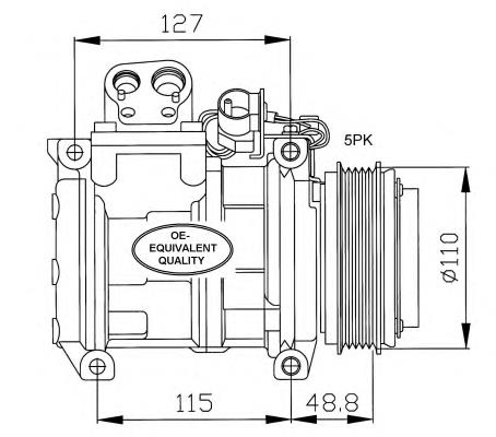 Sprężarka klimatyzacji BMW 64528385908 cena, od 327,72 USD