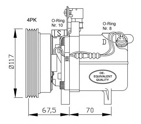 Do koszyka 8385714 BMW Sprężarka klimatyzacji