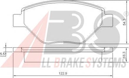 Klocki hamulcowe przednie tarczowe 7701207673 Renault (RVI)