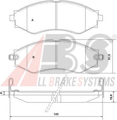 Klocki hamulcowe przednie tarczowe General Motors 96349059 cena, od 27,87 USD