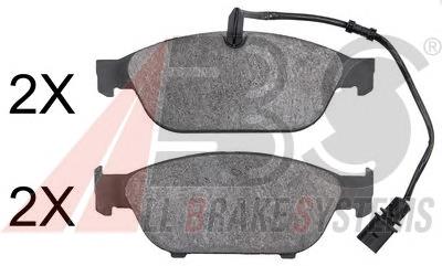 Klocki hamulcowe przednie tarczowe 4G0698151AJ VAG