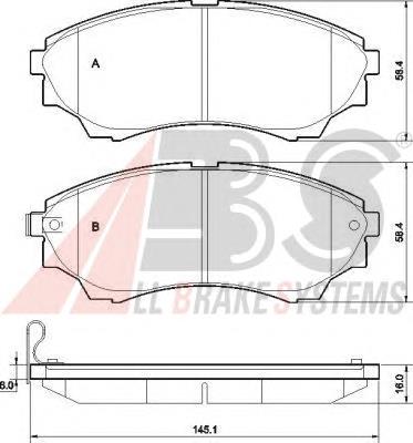 Klocki hamulcowe Ford Ranger