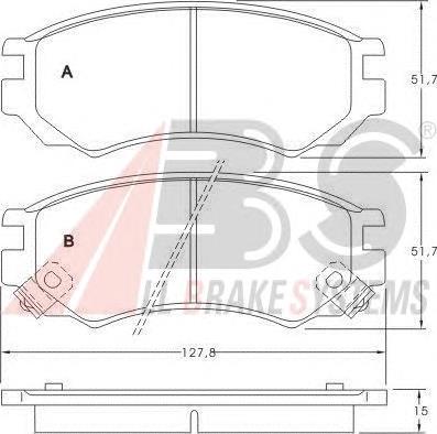 Klocki hamulcowe przednie tarczowe 410600N685 Nissan/Infiniti