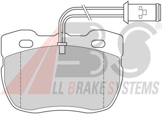 STC2951 Land Rover Klocki hamulcowe przednie tarczowe