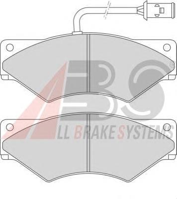 Klocki hamulcowe przednie tarczowe Iveco 1906183 cena, od 64,73 USD