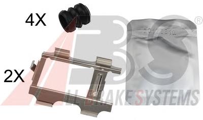 Zestaw sprężyn do mocowania tylnych klocków tarczowych Mercedes 0004217391 cena, od 9,12 USD