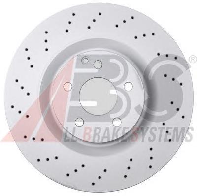2214210012 Mercedes Tarcza hamulcowa przednia