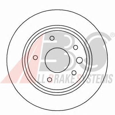 44139 Febi Tarcza hamulcowa tylna