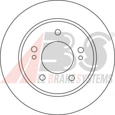 Tarcza hamulcowa tylna ABS 17139 cena, od 41,19 USD