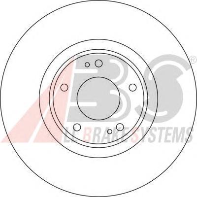 Tarcza hamulcowa przednia MR370723 Mitsubishi