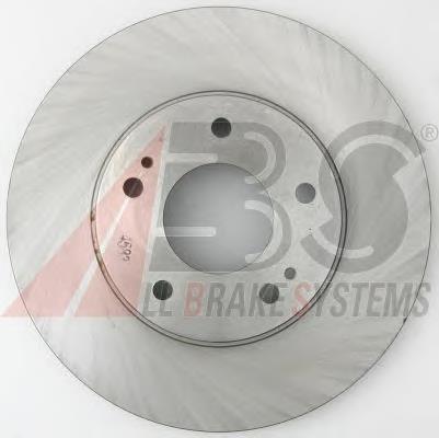 Tarcza hamulcowa przednia MB668535 Mitsubishi