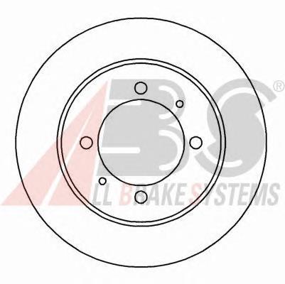 Tarcza hamulcowa tylna ABS 16591 cena, od 30,33 USD