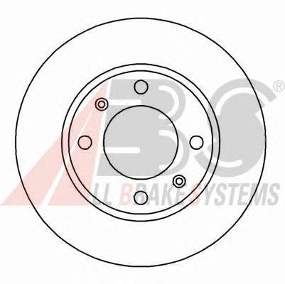 Tarcza hamulcowa tylna E169115 Peugeot/Citroen