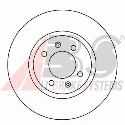 Tarcza hamulcowa przednia Peugeot/Citroen 00004249J1 cena, od 41,06 USD