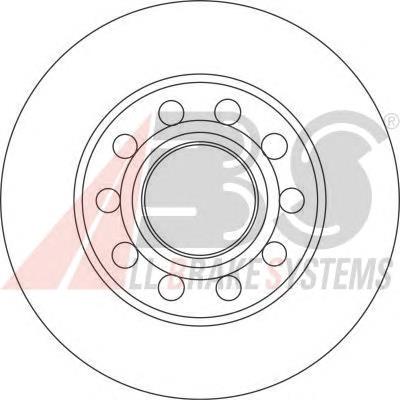 Tarcza hamulcowa tylna VAG 8E0615601B cena, od 25,45 USD