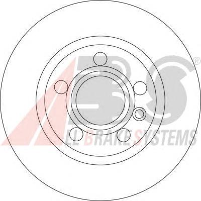 Tarcza hamulcowa tylna ABS 17190 cena, od 47,63 USD